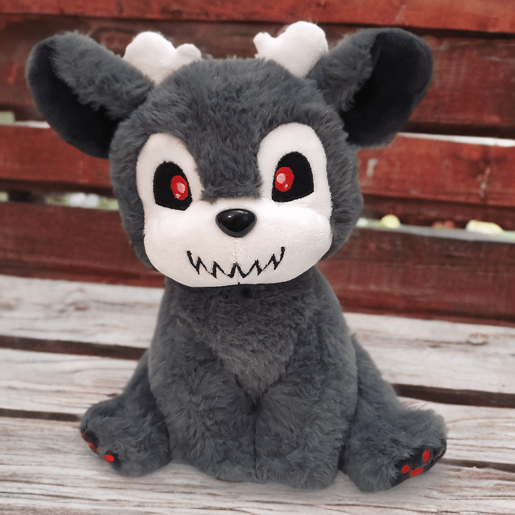 Wendigo Pup Stuffed Plush Toy - CuddlyCryptids